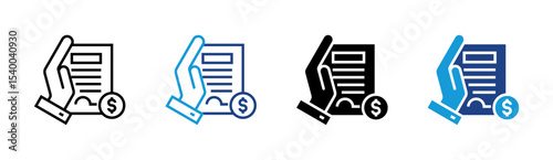 Salary Document Icon