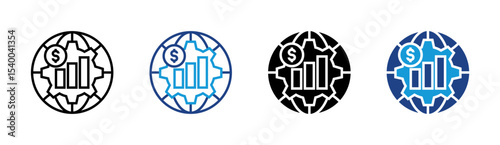 Global Finance Analytics Icon