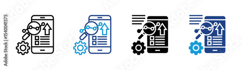 Mobile Analytics Icon