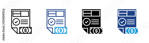 Payment Receipt Icon