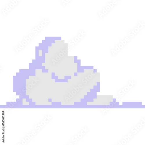 Cloud Pixel Art