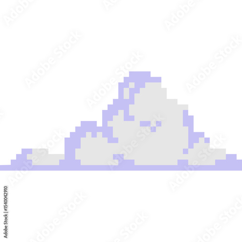 Cloud Pixel Art
