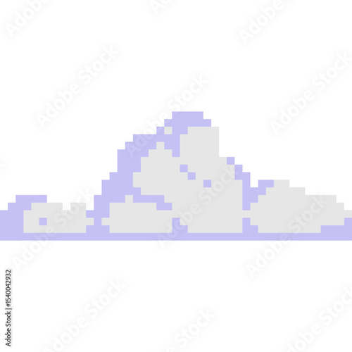 Cloud Pixel Art
