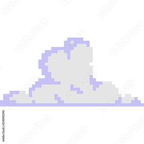 Cloud Pixel Art