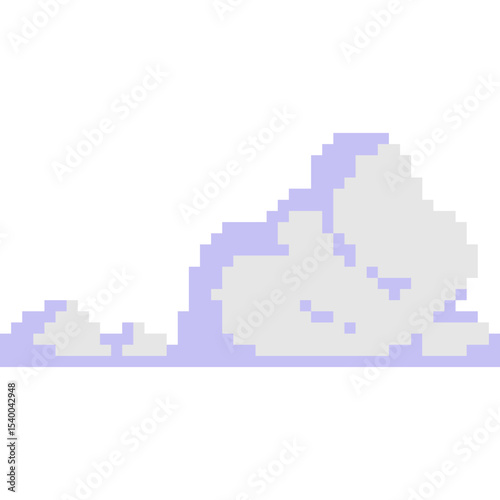 Cloud Pixel Art