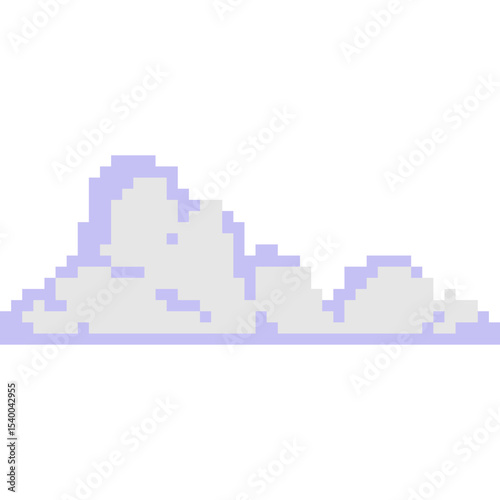 Cloud Pixel Art