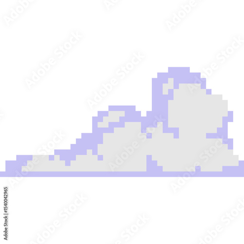 Cloud Pixel Art