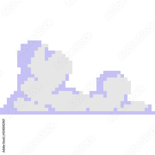 Cloud Pixel Art