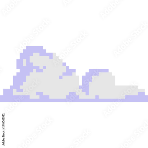 Cloud Pixel Art