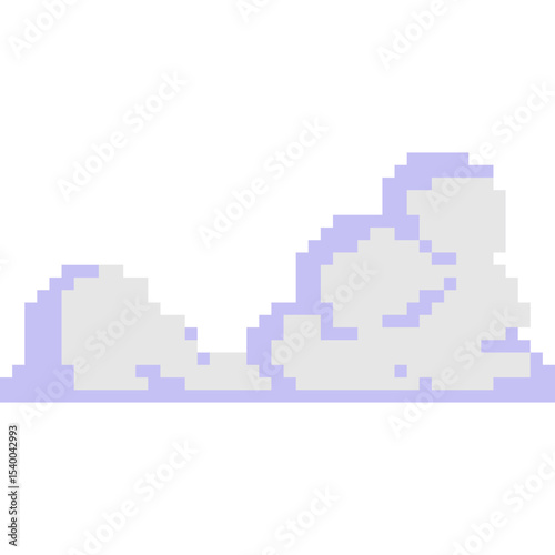 Cloud Pixel Art
