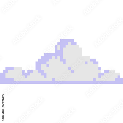 Cloud Pixel Art
