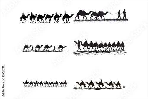 camel in the desert, camel, desert, silhouette, sunset, animal, vector, travel, illustration, egypt, horse, sand, camels, nature, landscape, caravan, sky, safari, animals, sun, black, wild, people, me