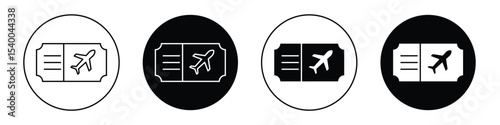 Air tickets icon