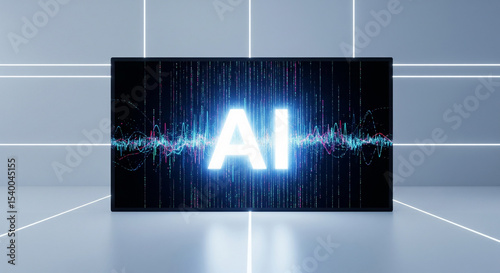Artificial Intelligence Concept Visuals – Futuristic Illustrations of AI, Data, Machine Learning, Neural Networks, and Smart Technology in Abstract and Realistic Styles