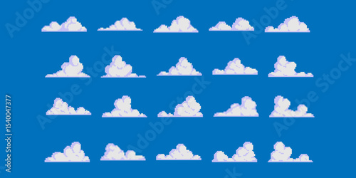 Cloud Pixel Art