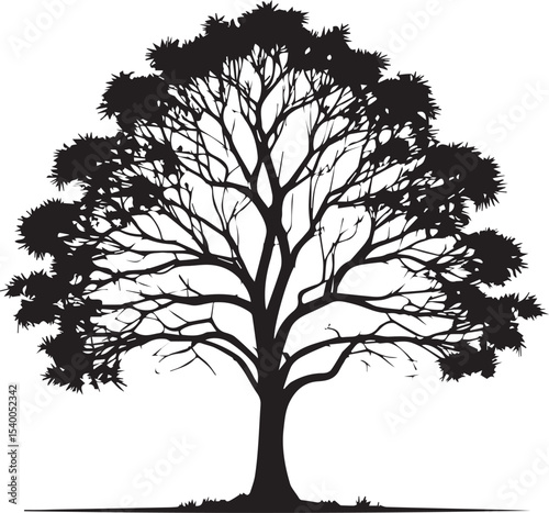  Tree silhouette Vector | Minimalist & Trendy Tree Silhouette Design | Unique & Stylish Tree Artwork for Vector design