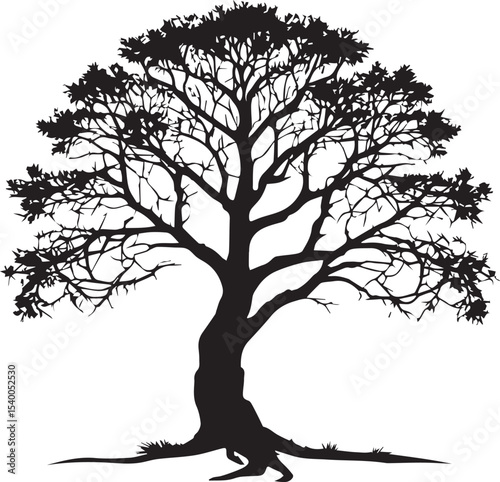  Tree silhouette Vector | Minimalist & Trendy Tree Silhouette Design | Unique & Stylish Tree Artwork for Vector design