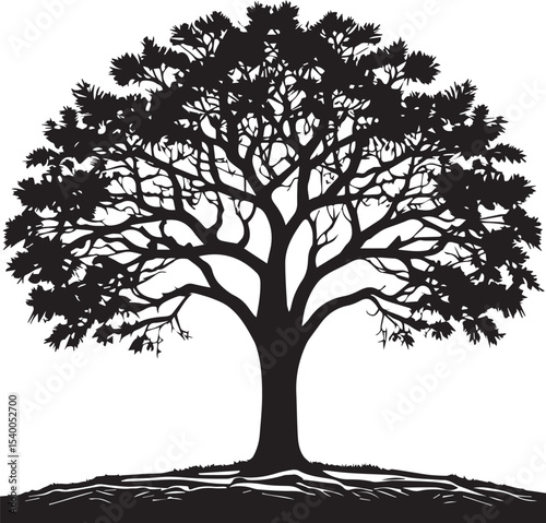  Tree silhouette Vector | Minimalist & Trendy Tree Silhouette Design | Unique & Stylish Tree Artwork for Vector design
