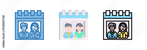 Employee Schedule Icon