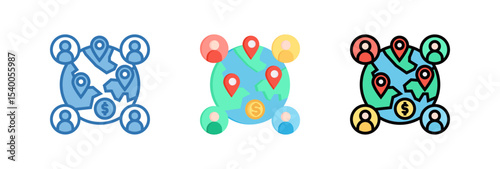 Global Finance Network Icon