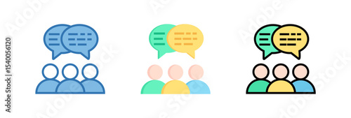 Group Discussion Icon
