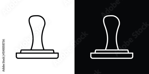 Stamp icon Design Template vector set for graphic work