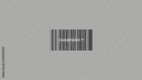  Simple fake bar code. Barcode product distribution icon label Collection.  Barcode scanner icon vector icon 