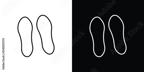 Soles icon Design Template vector set for graphic work