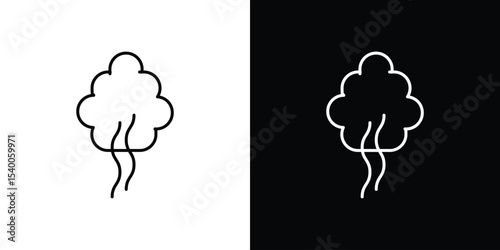 Smoke icon Design Template vector set for graphic work