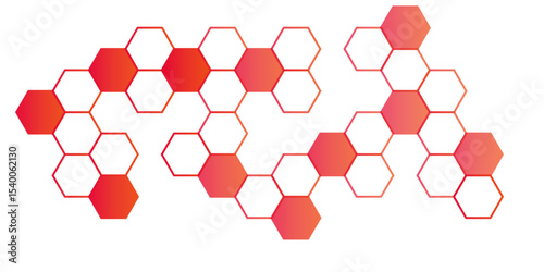 Abstract Geometric Hexagon Pattern. Minimalistic hexagon pattern in white and gray on background	