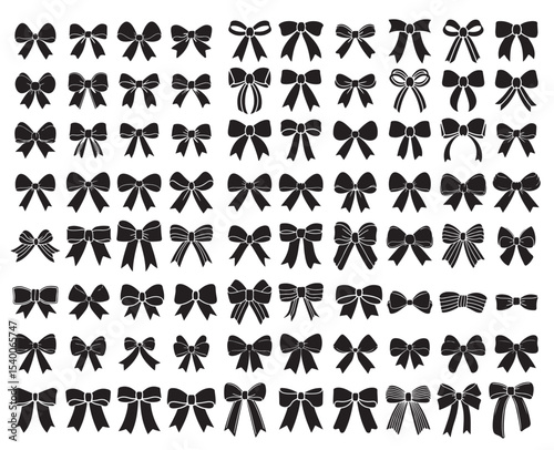 bows vector collection