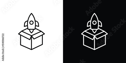 Product release icon Design Template vector set for graphic work