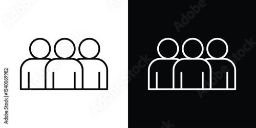 people icon for social media, app, and web design. Vector illustration.