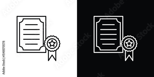 Patented icon Design Template vector set for graphic work