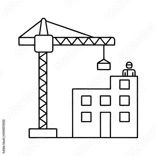 sketch of house
