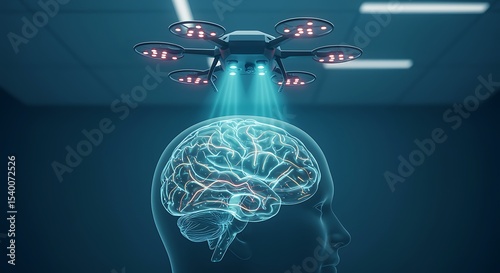 Drone Technology for Brain Imaging and Analysis