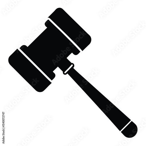  Legal Gavel Vector Icon