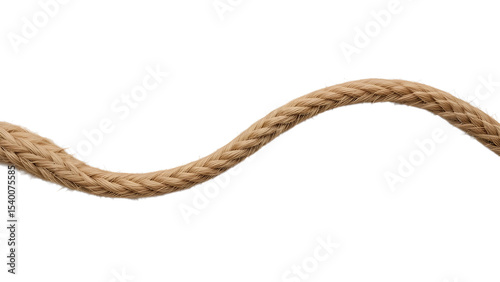 Isolated natural rope brown fiber strand nautical braided twine cordage string background texture 100 character on transparent background