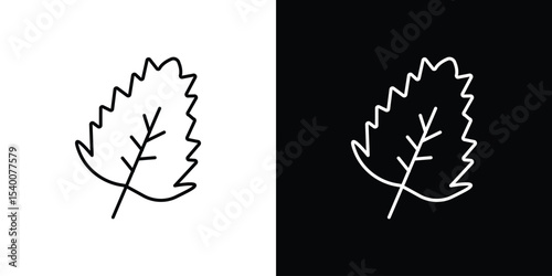 Mint icon Design Template vector set for graphic work