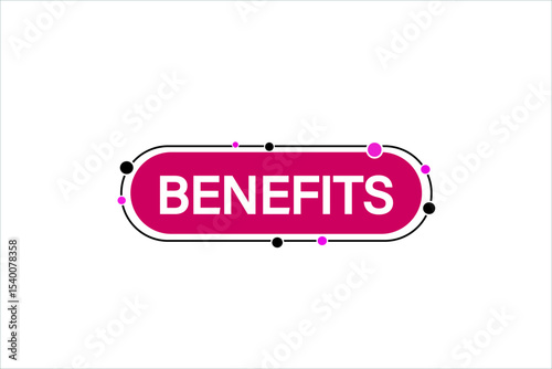 benefits. web button, application Design, Element, learn, benefits, template, accept cookies design  apply now, level, sign, speech, bubble  banner, white background. 
