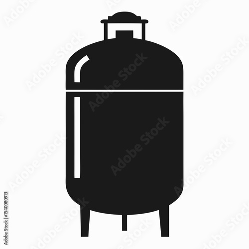 set of black oil barrels