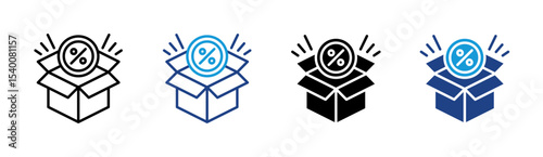 Discount Package Icon