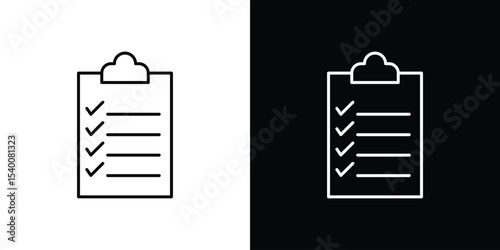 List icon Design Template vector set for graphic work