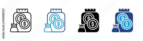 Savings Jar Icon