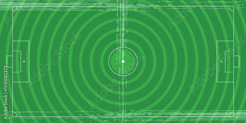 Football field. Football field lines style. Black field and stadium outline scheme on white background eps10.