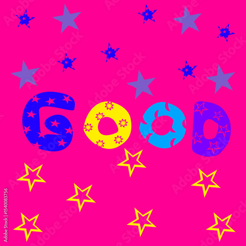 christmas background with stars