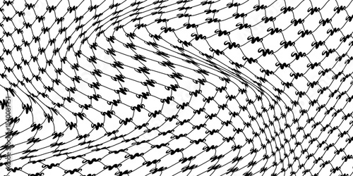 Mesh texture for fishing nets. Seamless pattern for sportswear or soccer goal, volleyball net, basketball hoop, hockey, athletics. Abstract net background for sports.