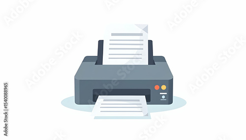 Printing Document Paper From Generic Office Printer