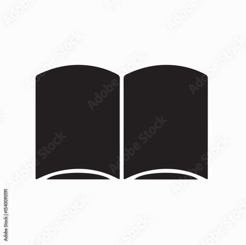 open book vector illustration