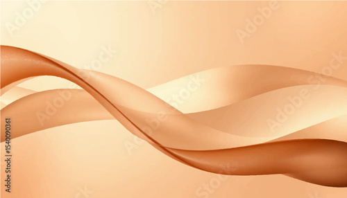Soft brown gradient abstract background with flowing curves and grain texture (4)